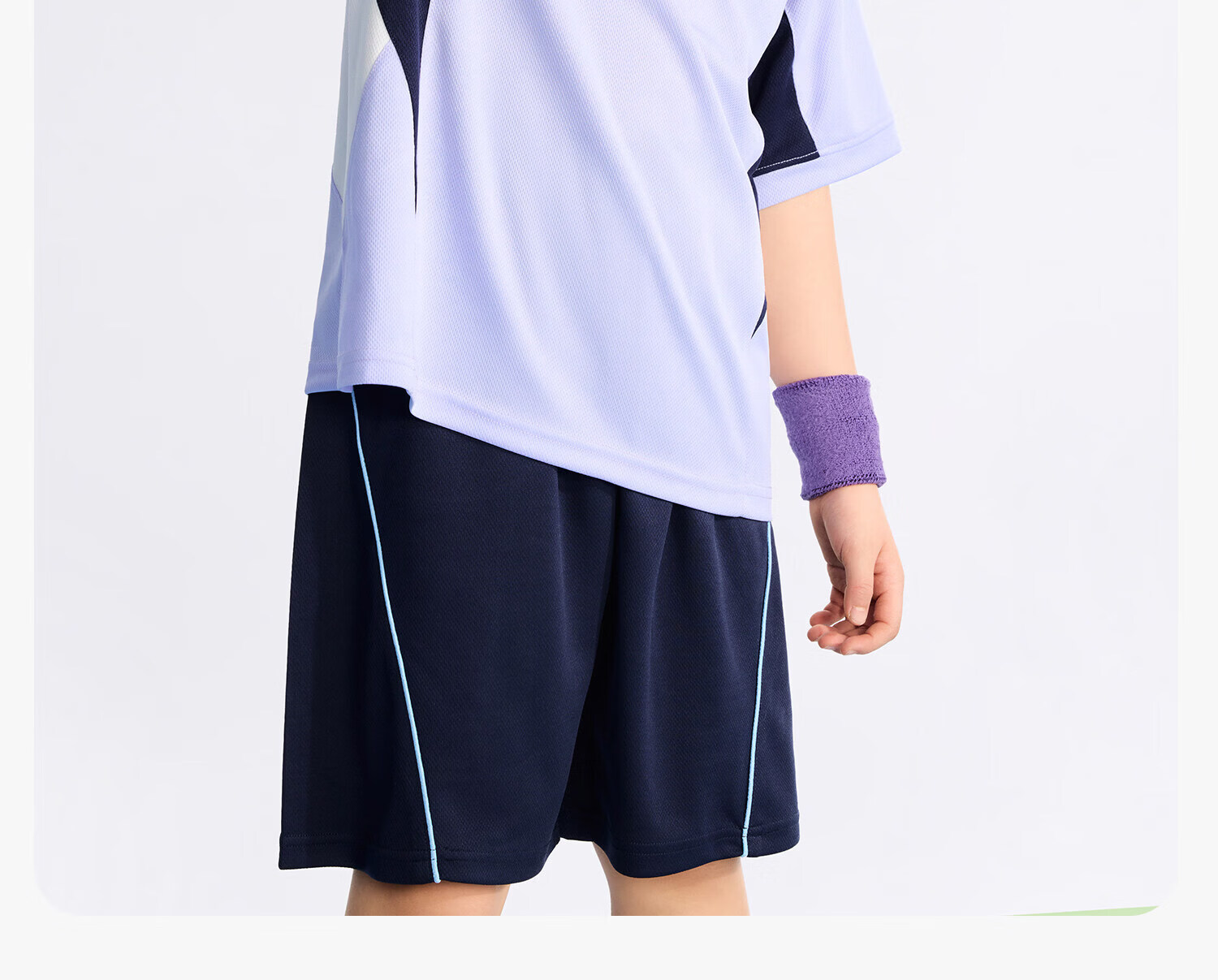 Zuo Xi Boys' Summer Sportswear Set A-Class 2026 Patchwork Mesh Quick-Dry Breathable White 150 43